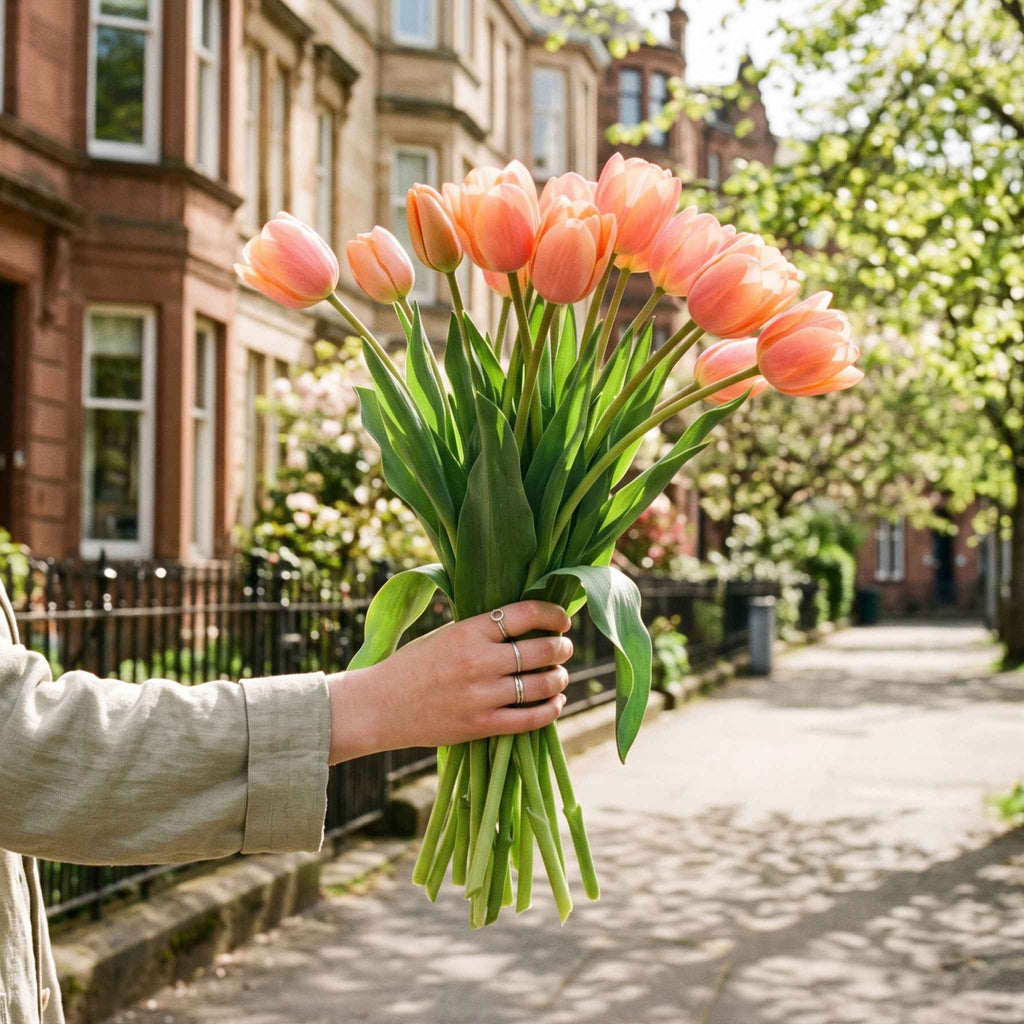 Tulip Planting Kit — 'Menton' Late-Flowering Pink | The Bloom Boom